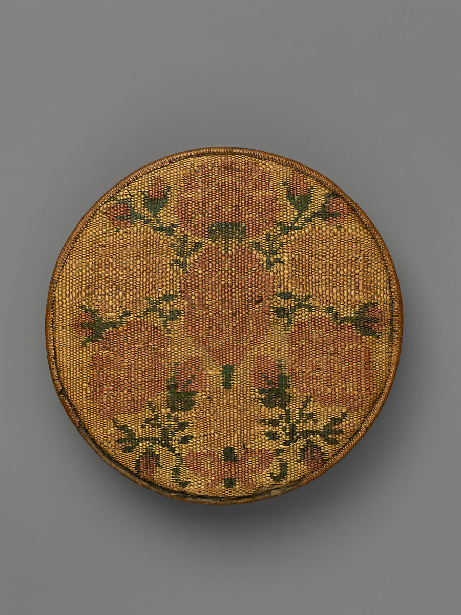 Box, Straw on wood, straw lining, French