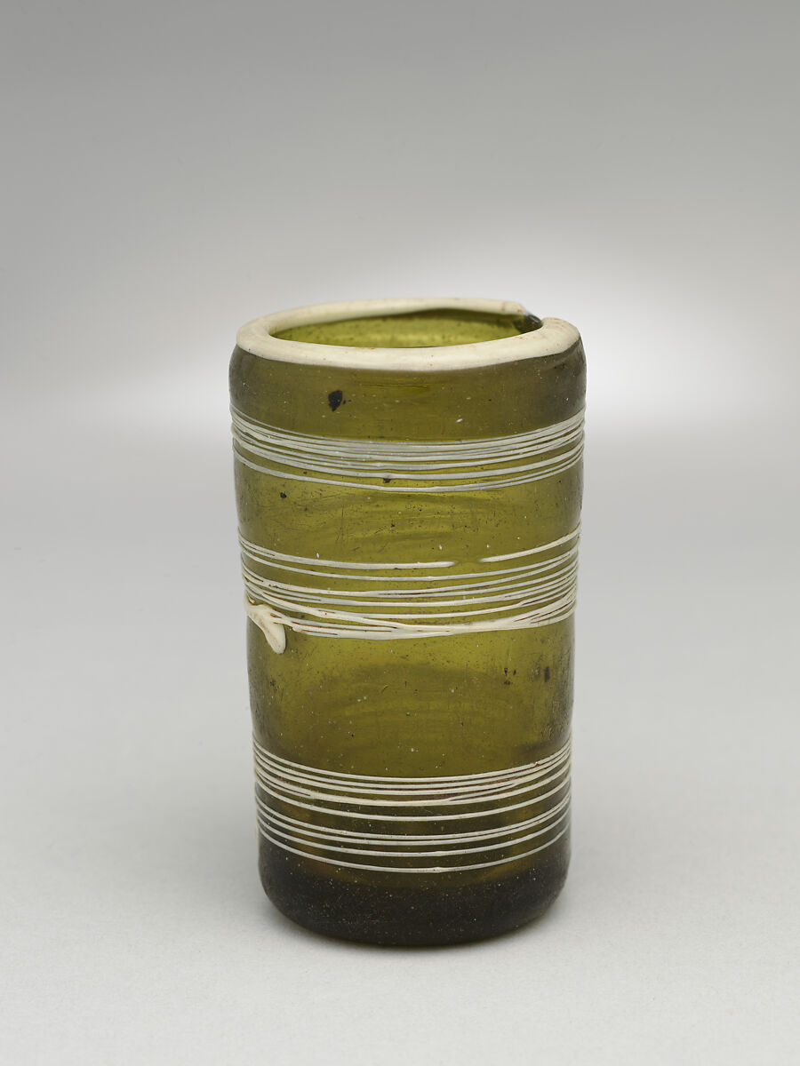 Beaker, Glass, probably Spanish