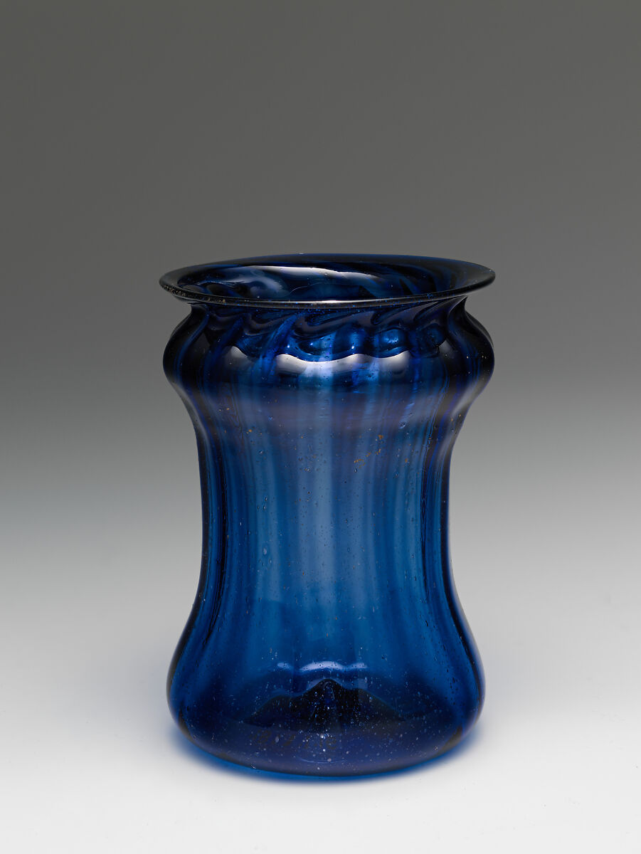 Jar, Glass, Italian, possibly Venice (Murano) 