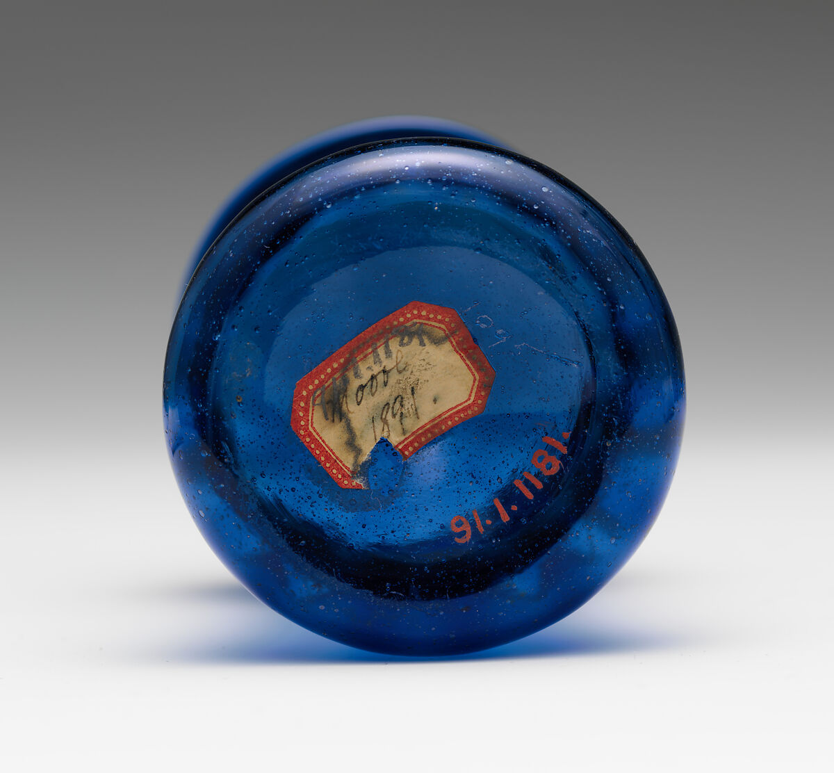 Jar, Glass, Italian, possibly Venice (Murano)