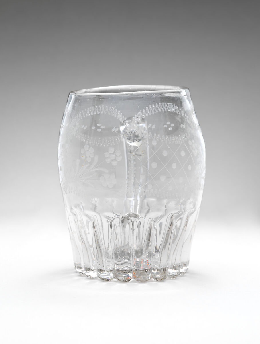 Jug, Glass, probably German