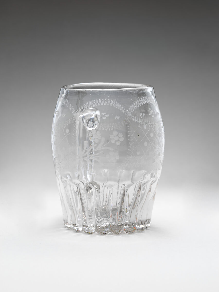 Jug, Glass, probably German