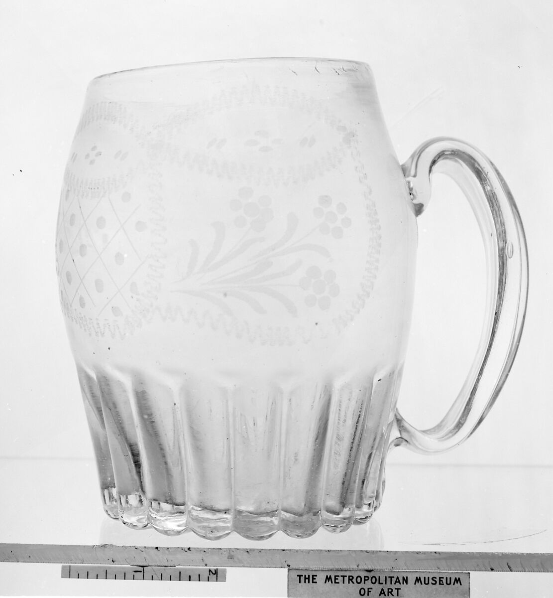 Jug, Glass, probably German