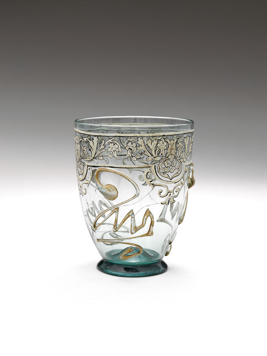 Beaker, Glass, possibly German