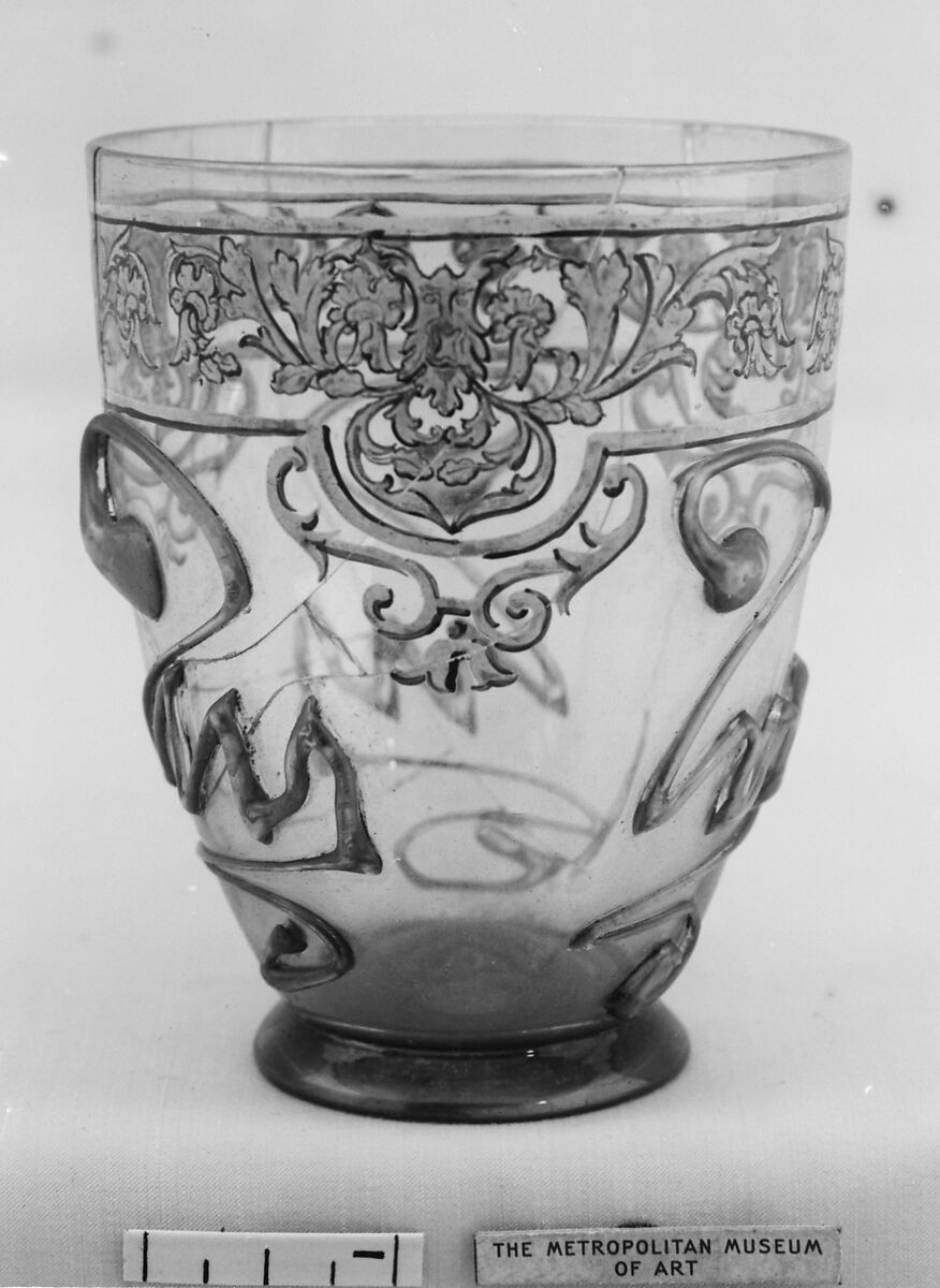 Beaker, Glass, possibly German