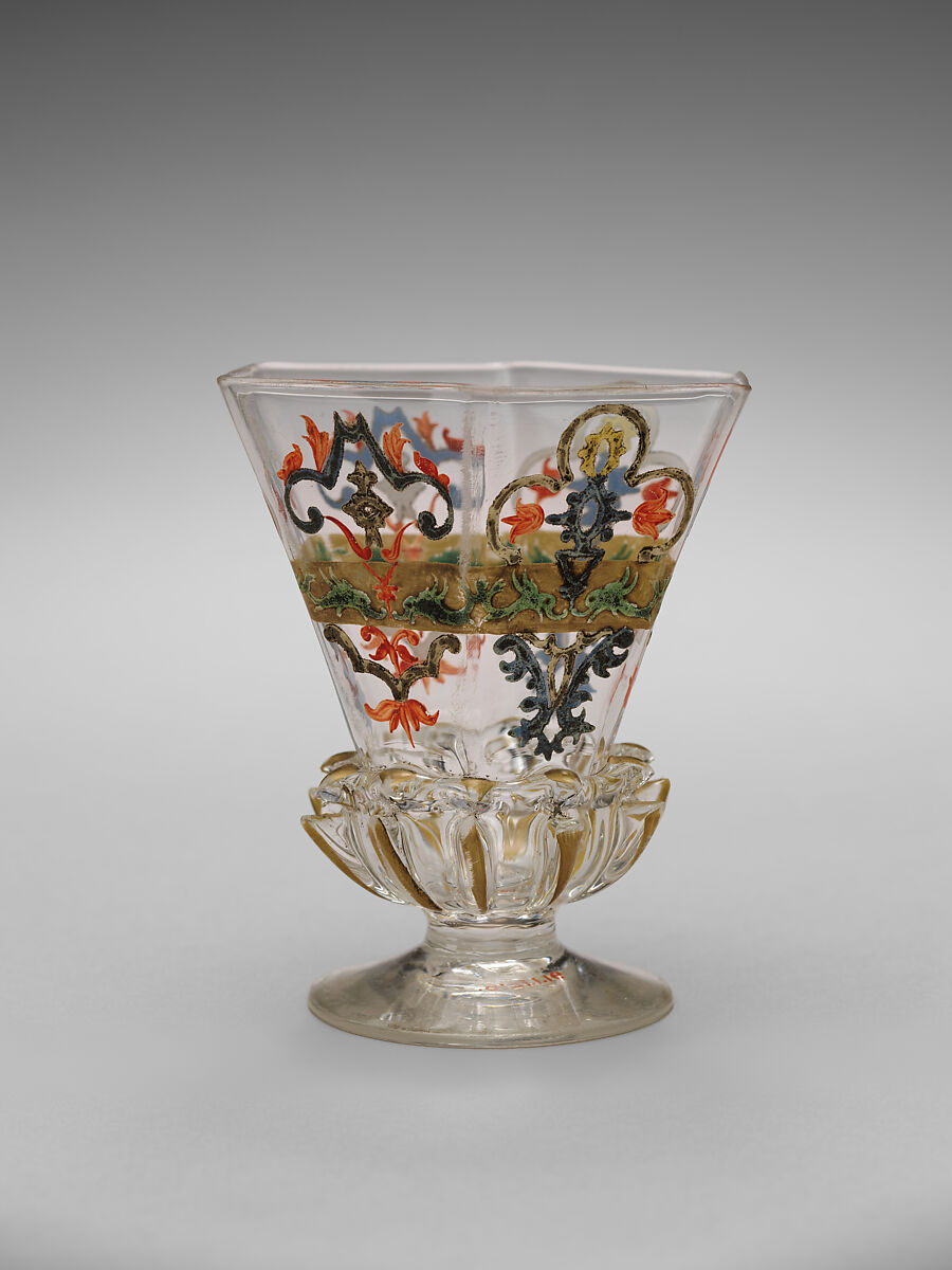 Cup, Glass, German