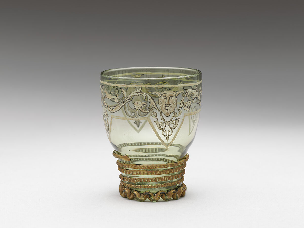 Goblet (Roemer), Glass, possibly German