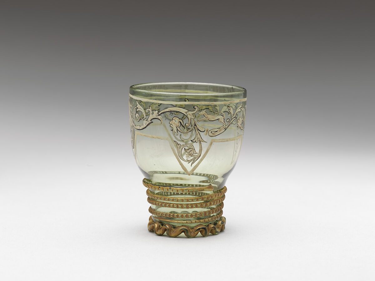 Goblet (Roemer), Glass, possibly German