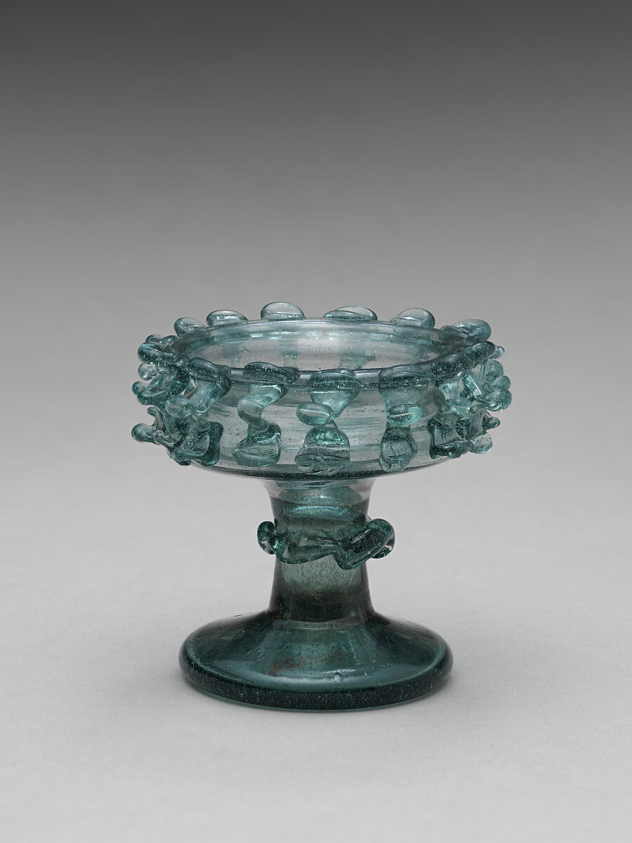 Saltcellar, Glass, Spanish 