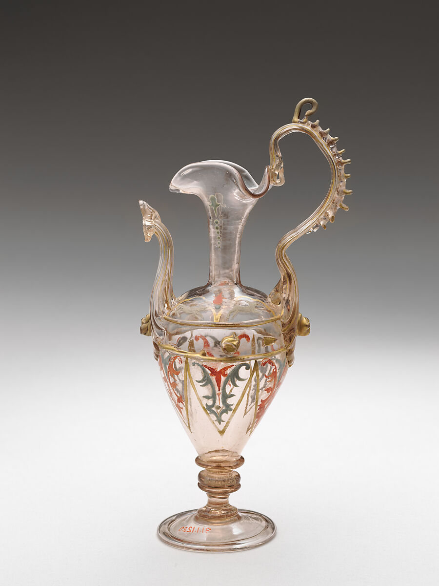 Ewer, Glass, German