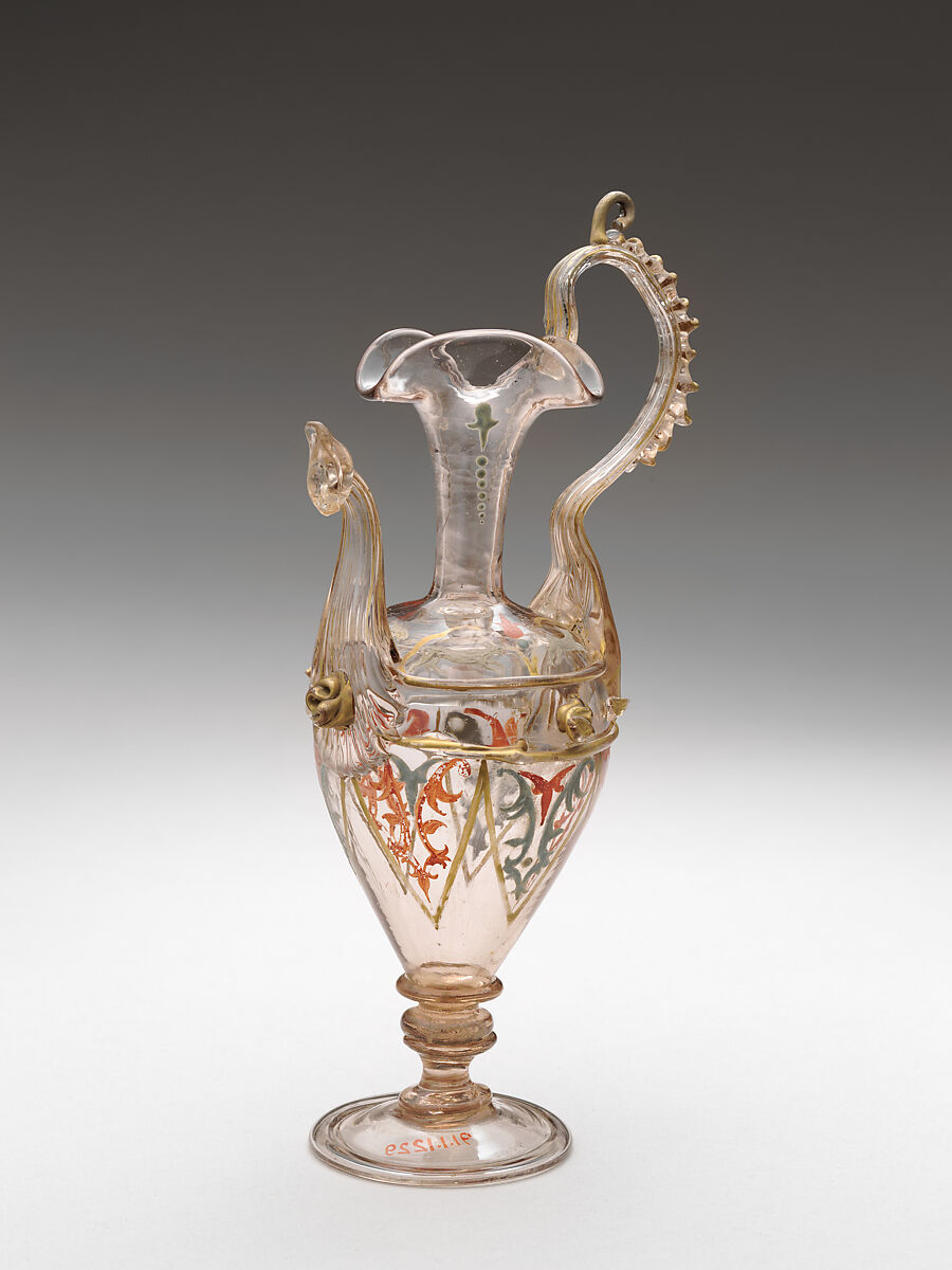 Ewer, Glass, German