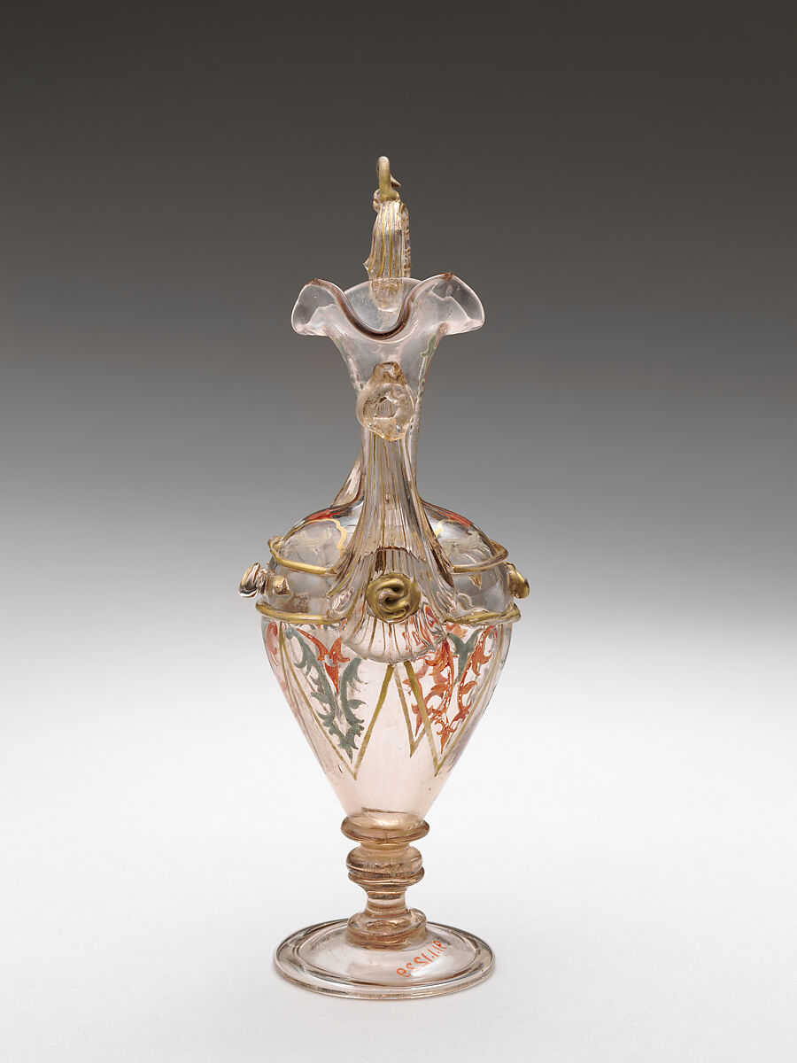 Ewer, Glass, German