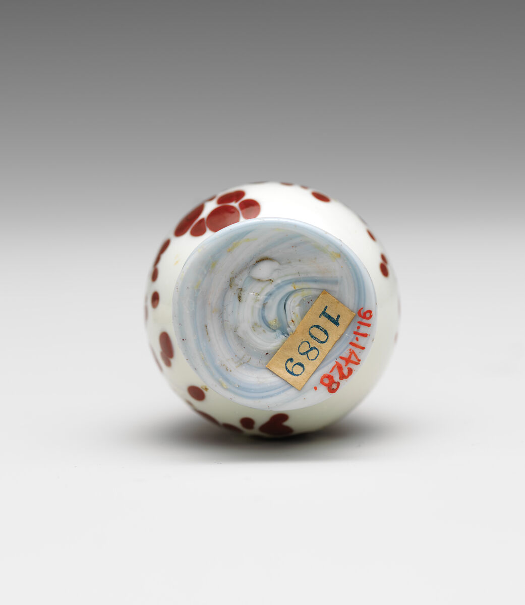 Bottle, Glass, Italian, possibly Venice (Murano)