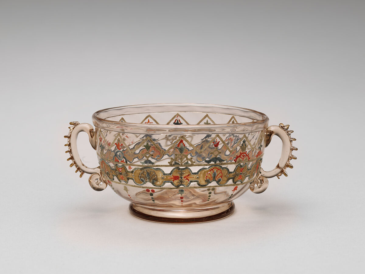 Bowl, Glass, German