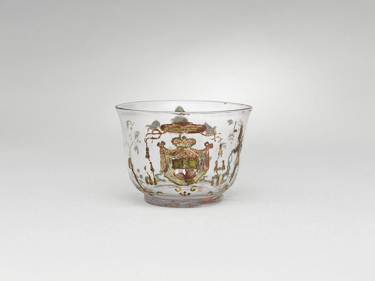 Cup, Glass, Italian or German 