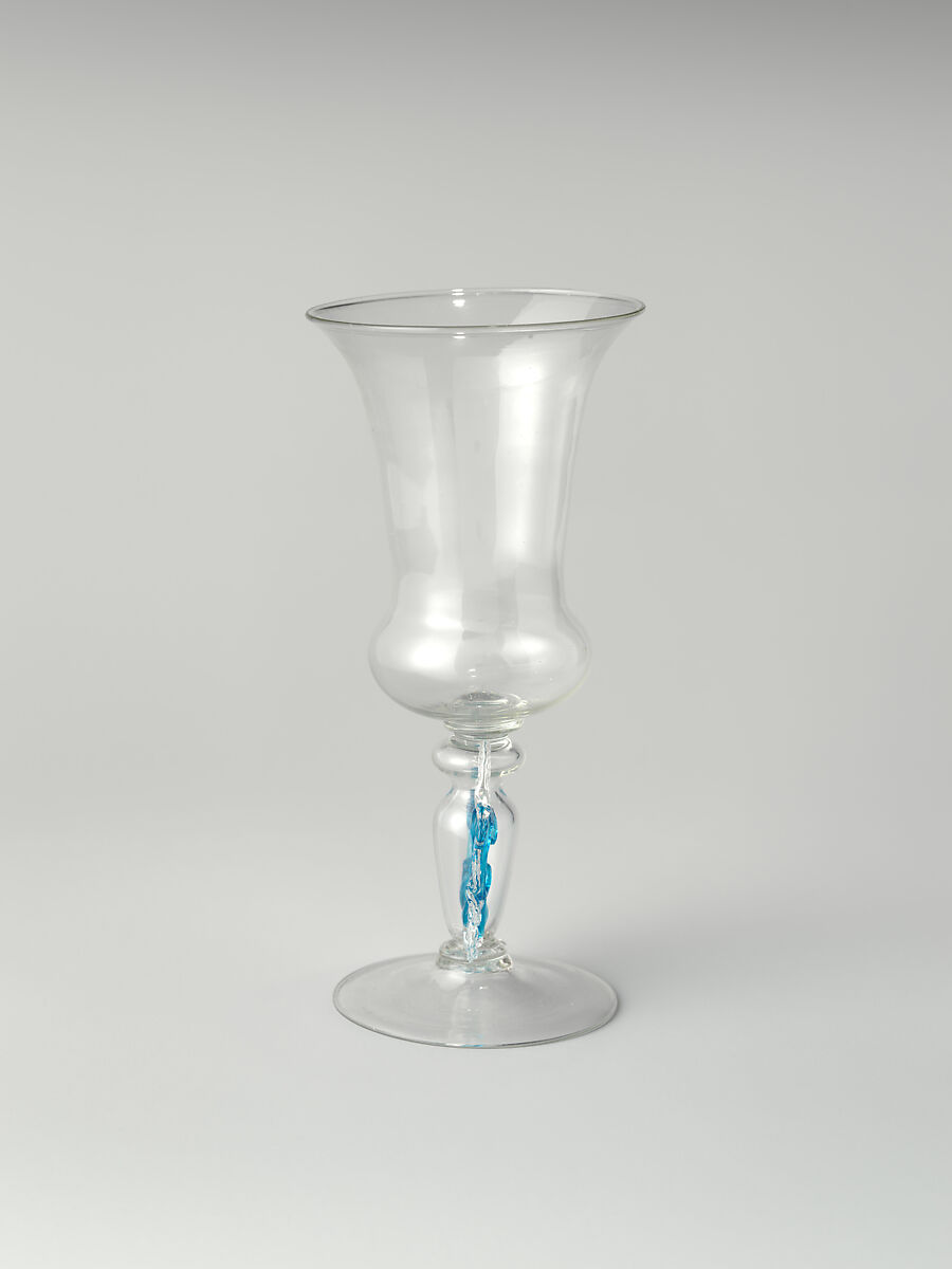 Wineglass, Glass, probably Italian, Venice