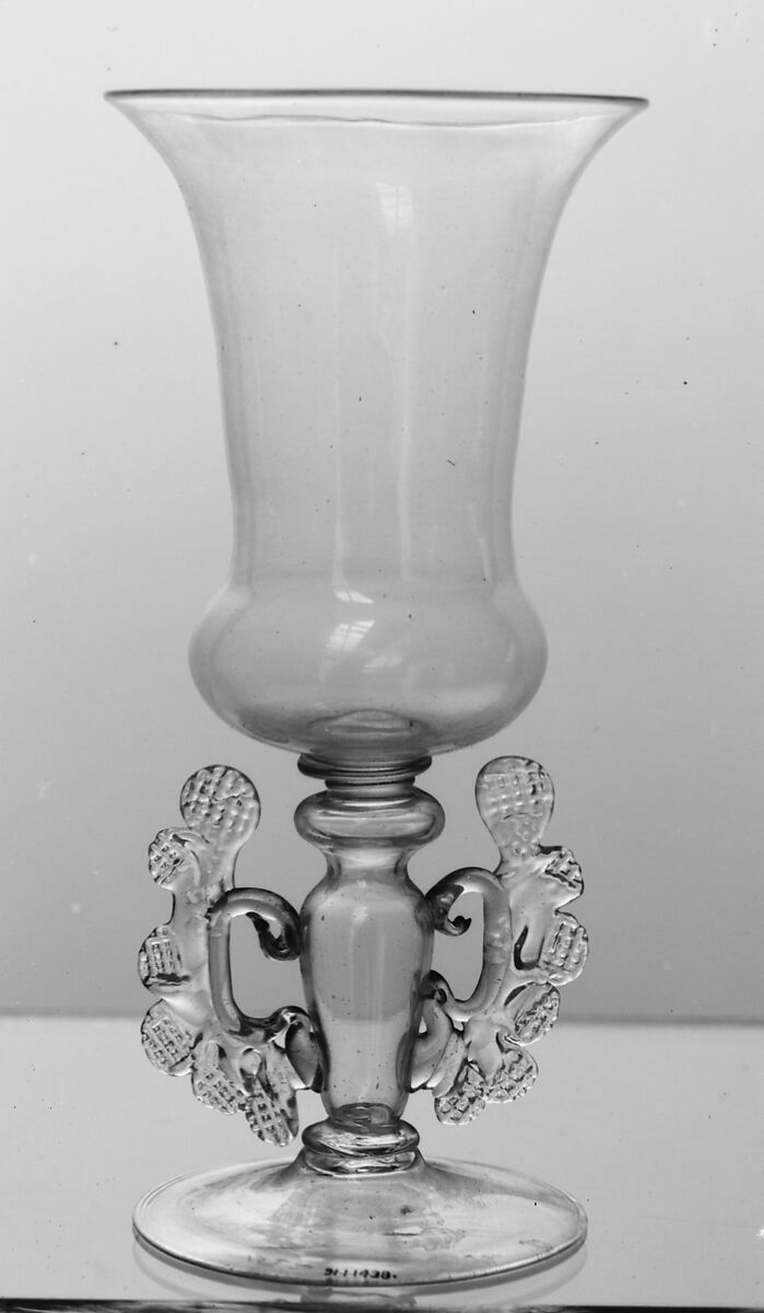 Wineglass, Glass, probably Italian, Venice