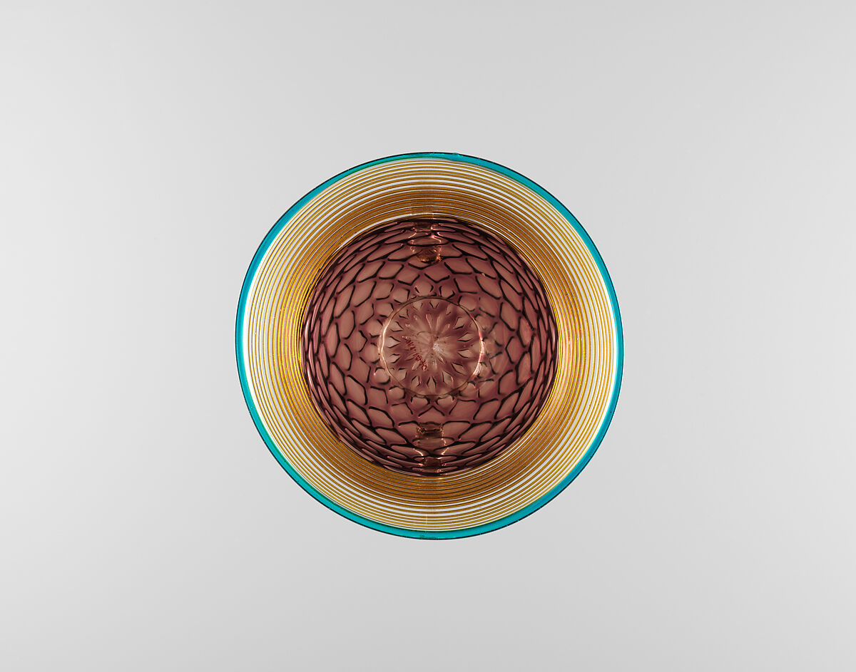 Bowl, Glass, Italian, possibly Venice (Murano)