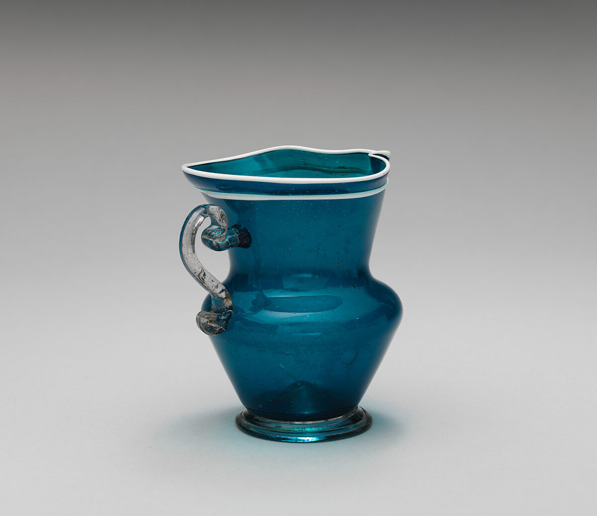 Jug, Glass, Italian, Venice or French