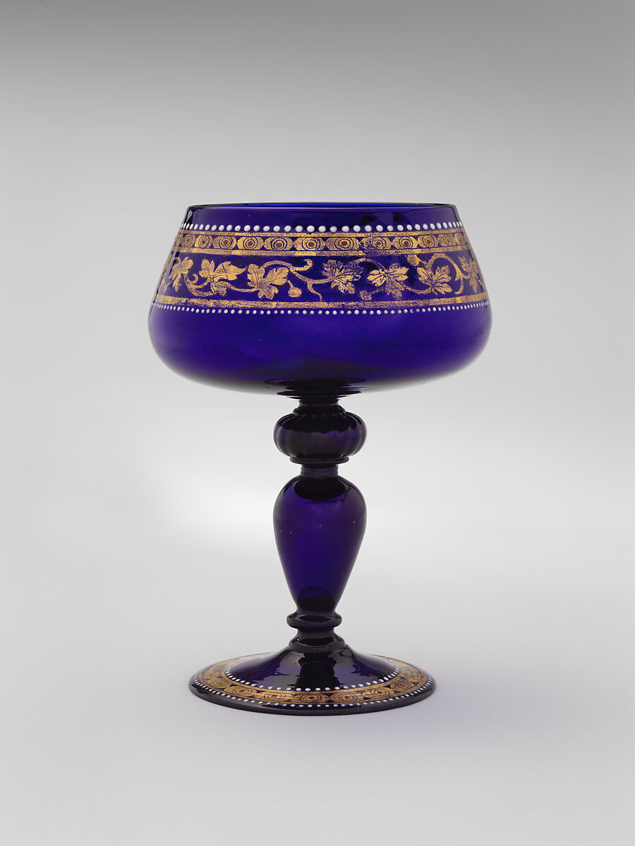 Goblet, Dott. Antonio Salviati &amp; C. (Italian, 1859–1987), Glass, Italian, Venice (Murano) 