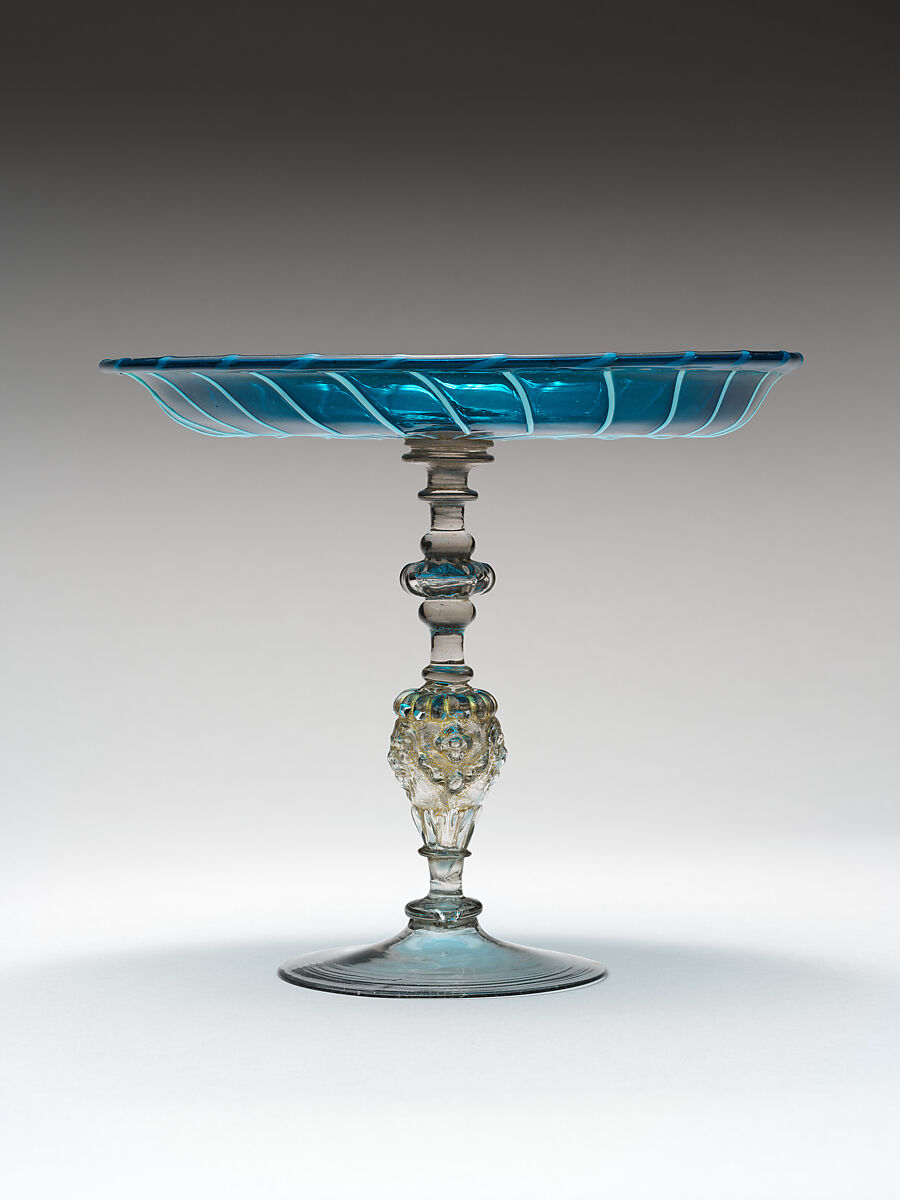 Tazza, Glass, Italian, Venice (Murano)