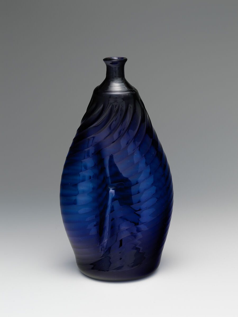 Bottle, Glass, Italian, possibly Venice (Murano) 