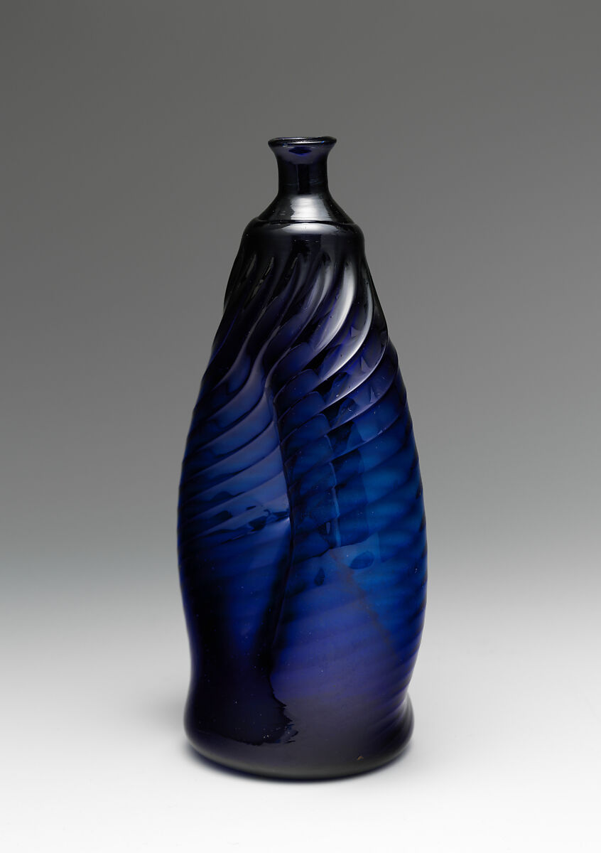 Bottle, Glass, Italian, possibly Venice (Murano)