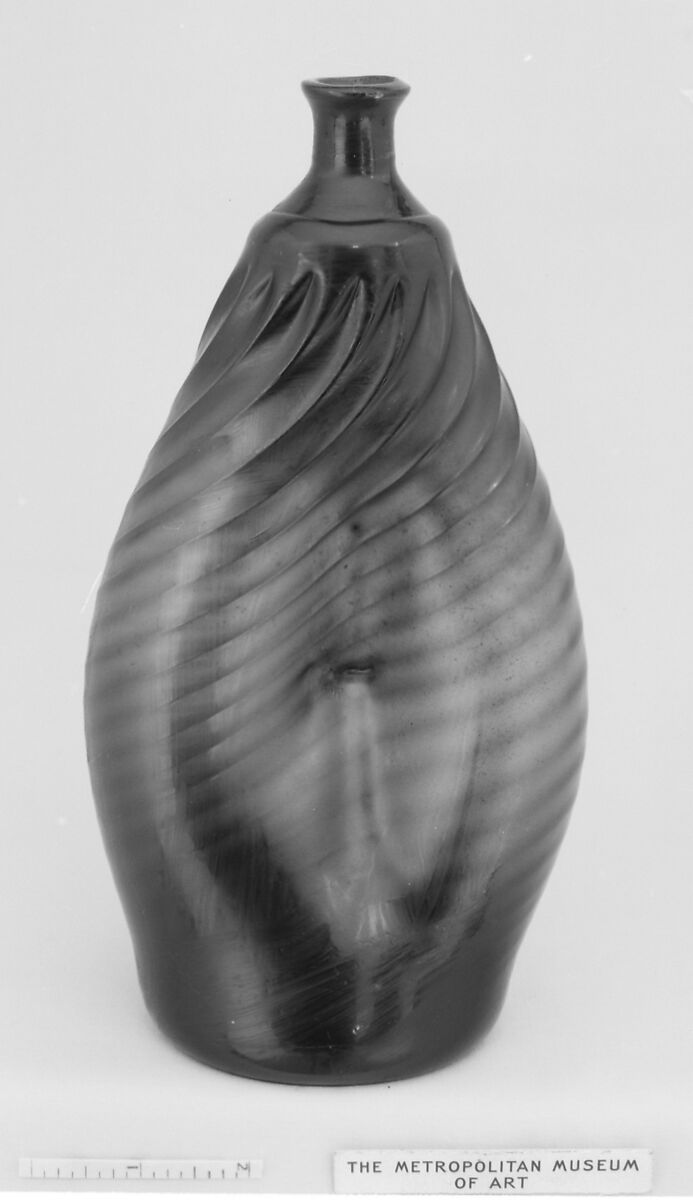 Bottle, Glass, Italian, possibly Venice (Murano)