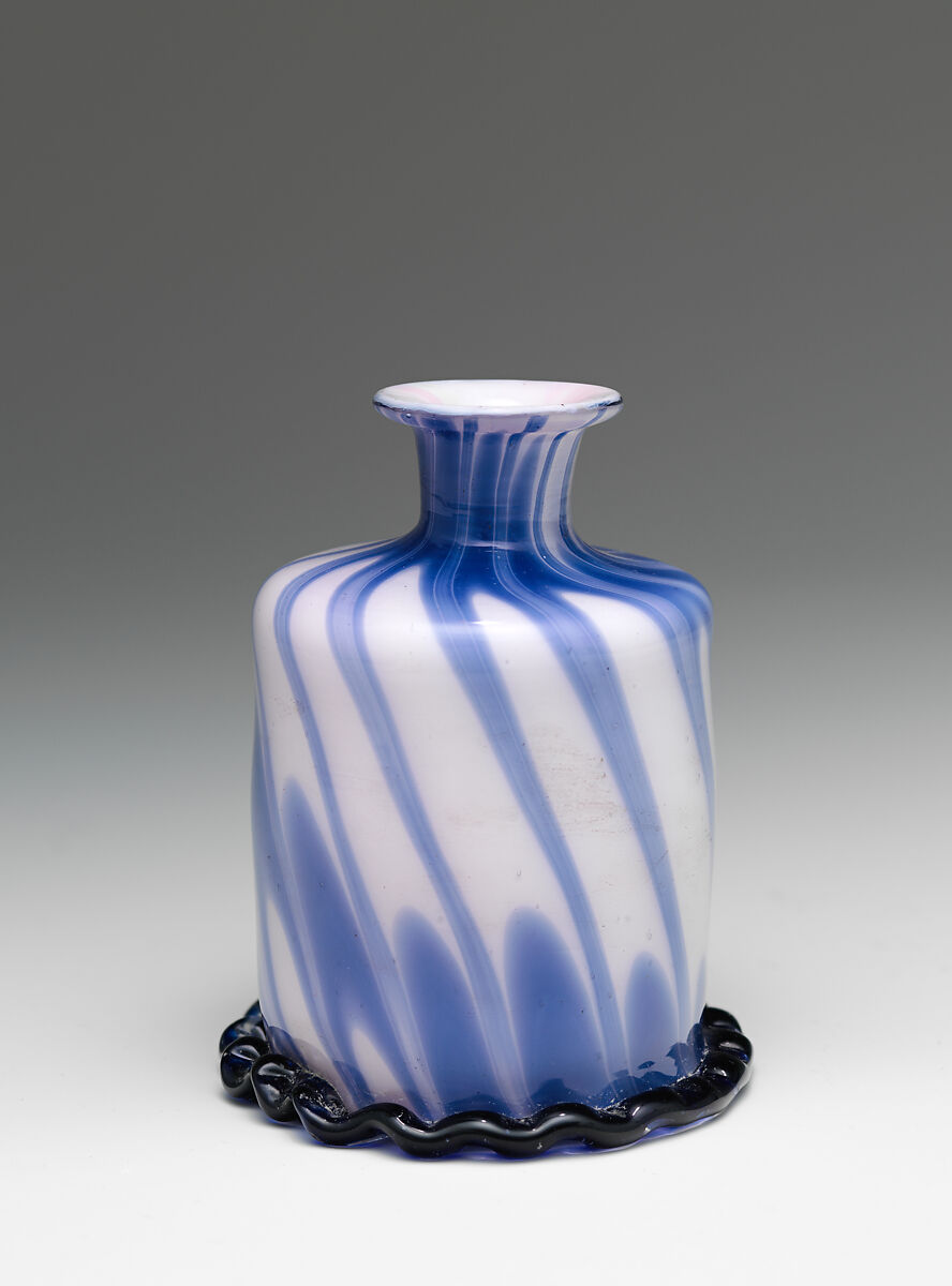 Bottle, Glass, Italian, possibly Venice (Murano)