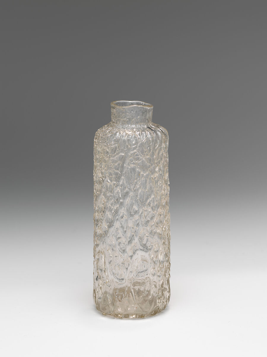 Bottle, Glass, Italian, Venice (Murano) 
