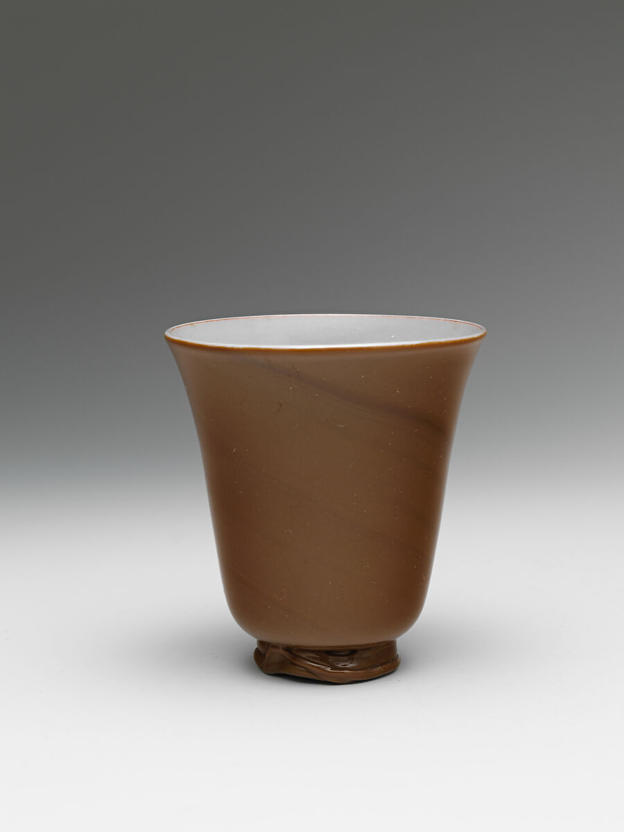 Cup, Glass, Italian, Venice (Murano) 