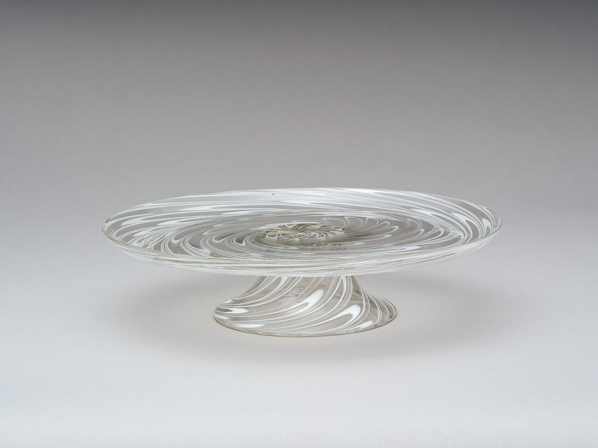 Tazza, Glass, Italian, Venice (Murano) 