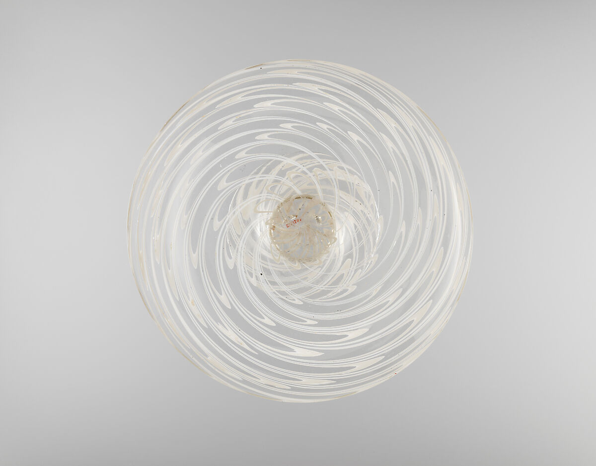 Tazza, Glass, Italian, Venice (Murano)