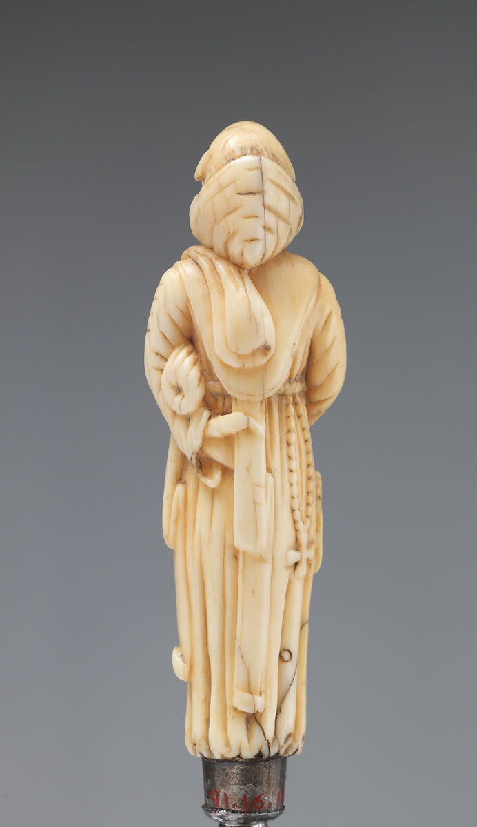 Table fork, Steel, ivory, Italian