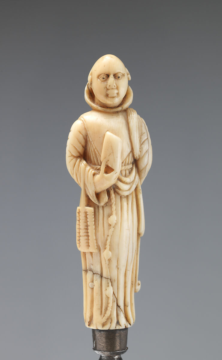 Table fork, Steel, ivory, Italian