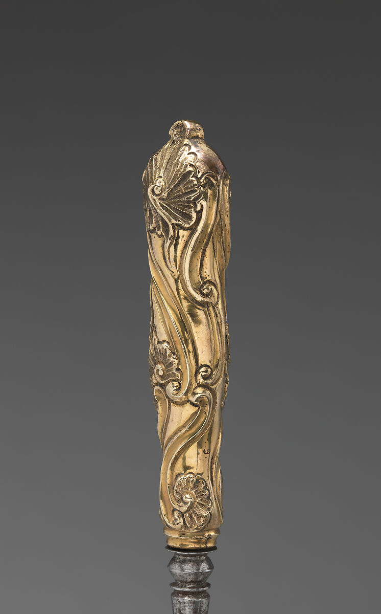 Table knife and fork, Steel, possibly Flemish