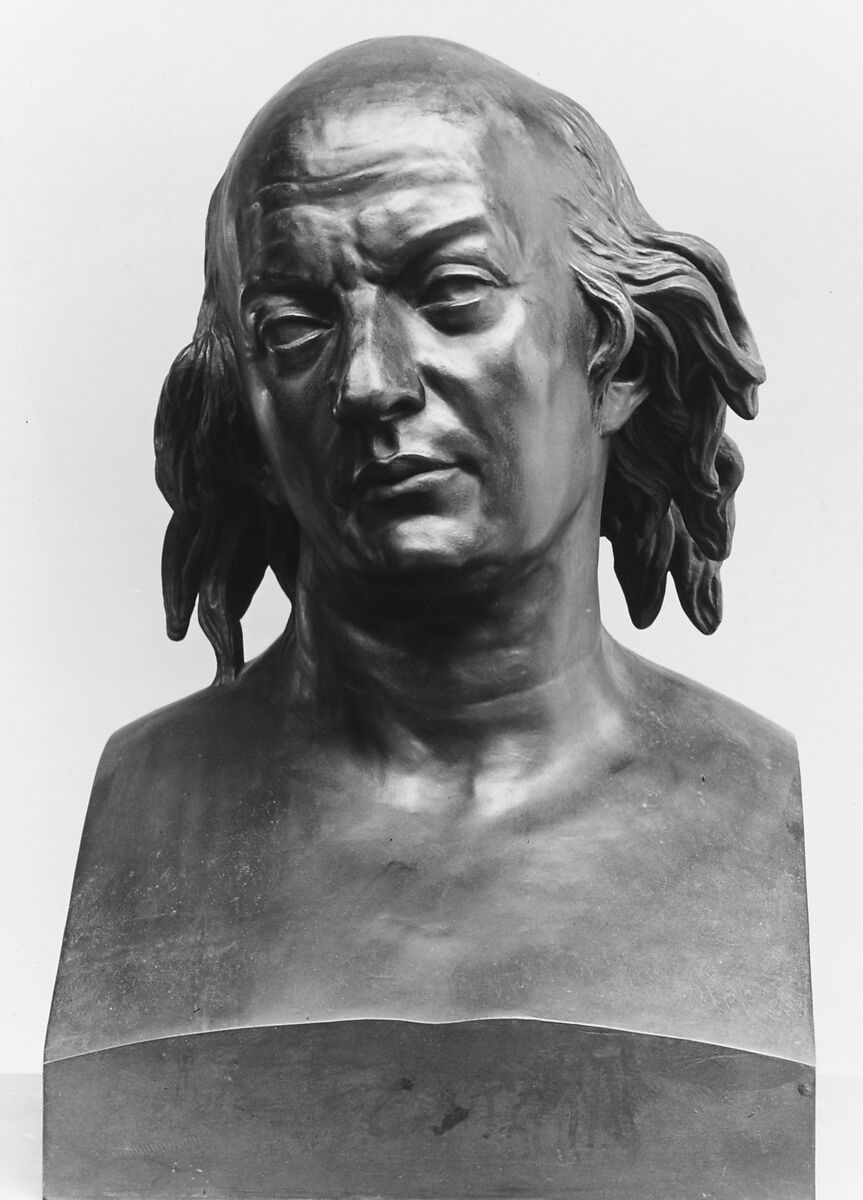 Pierre Jean de Béranger (1780–1857), Pierre Jean David d&#39;Angers (French, Angers 1788–1856 Paris), Bronze, French 