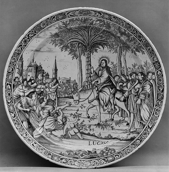 Plate, Probably by Anthoni Pennis, Tin-glazed earthenware, Dutch, Delft 