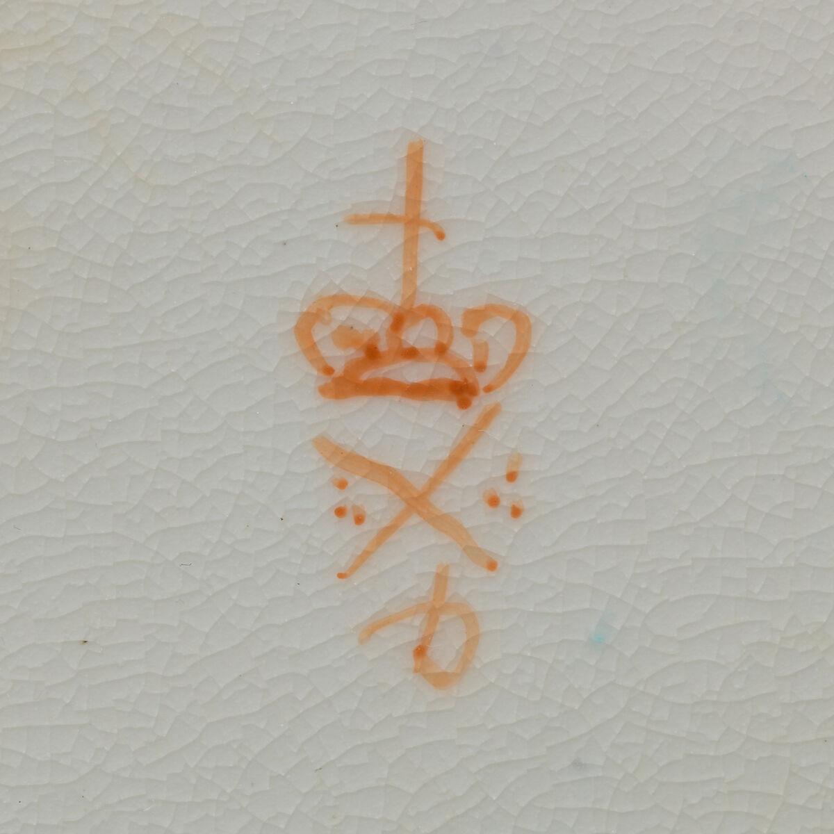 Platter, Crown Derby (British, 1750–present), Soft-paste porcelain, British, Crown Derby