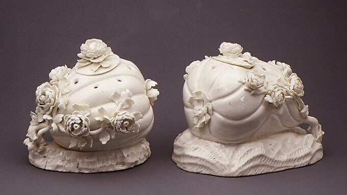 Potpourri (one of a pair), Saint-Cloud factory (French, mid-1690s–1766), Soft-paste porcelain, French, Saint-Cloud