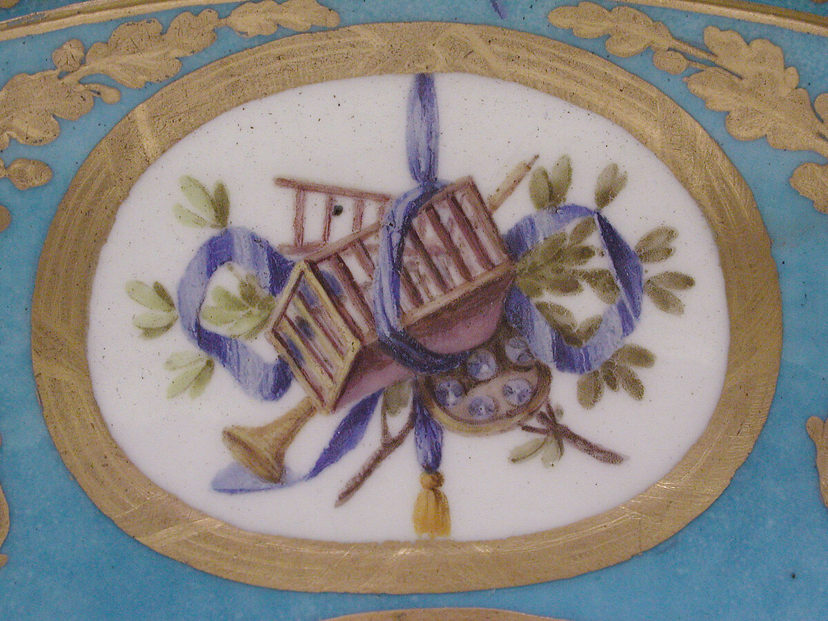 Tray, Sèvres Manufactory (French, 1740–present), Soft-paste porcelain, French, Sèvres