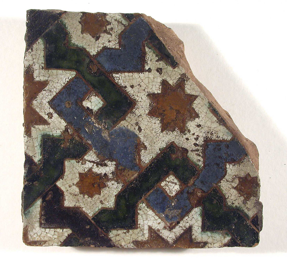 Tile, Tin-glazed earthenware, Spanish, Seville 