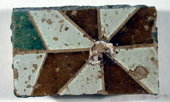 Pavement tiles, Tin-glazed earthenware, Spanish, Seville