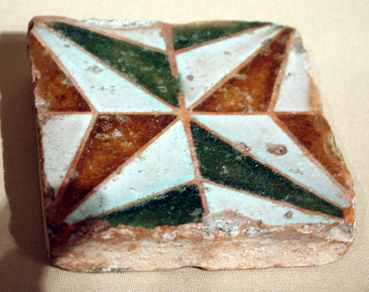 Pavement tiles, Tin-glazed earthenware, Spanish, Seville