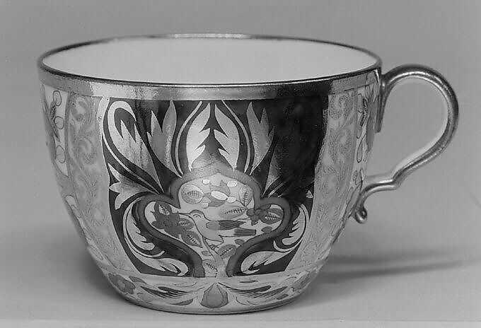 Cup (part of a service), J. Spode, Soft-paste porcelain, British, Stoke-on-Trent, Staffordshire 