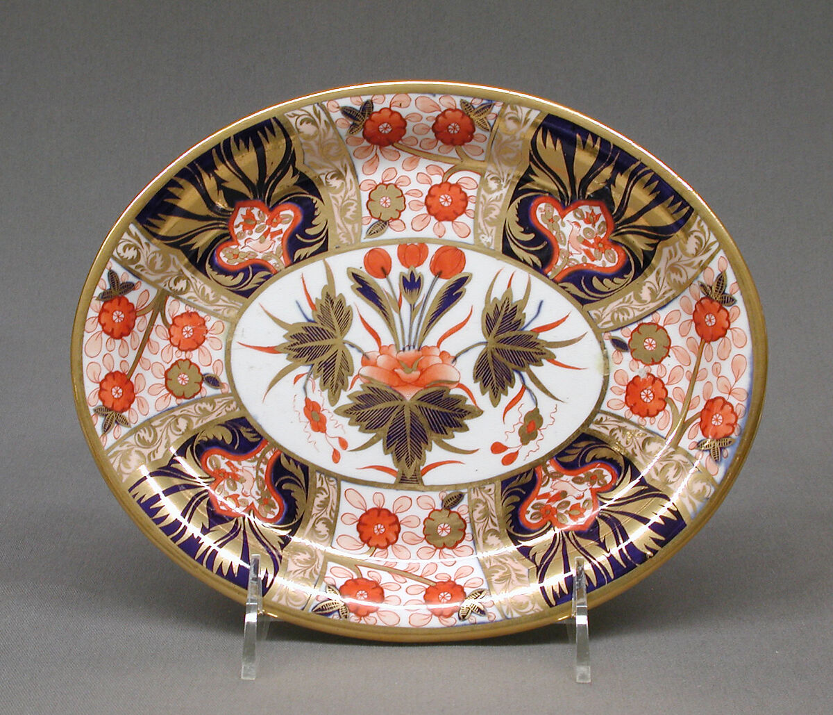 Tray (part of a service), J. Spode, Soft-paste porcelain, British, Stoke-on-Trent, Staffordshire 