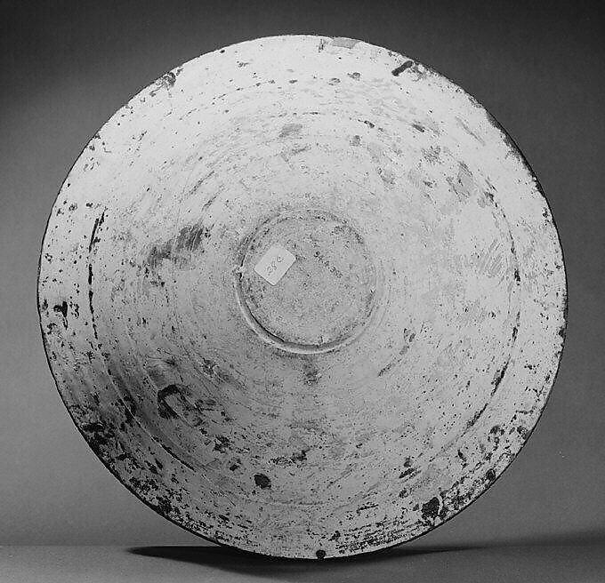 Plate, Glazed earthenware, Spanish, Valencia