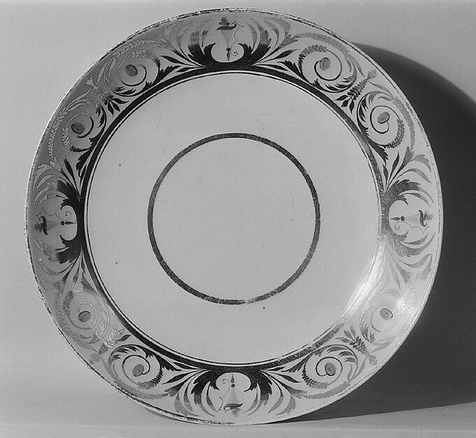 Plate (part of a service), Derby Porcelain Manufactory (British, 1751–1785), Soft-paste porcelain, British, Derby 