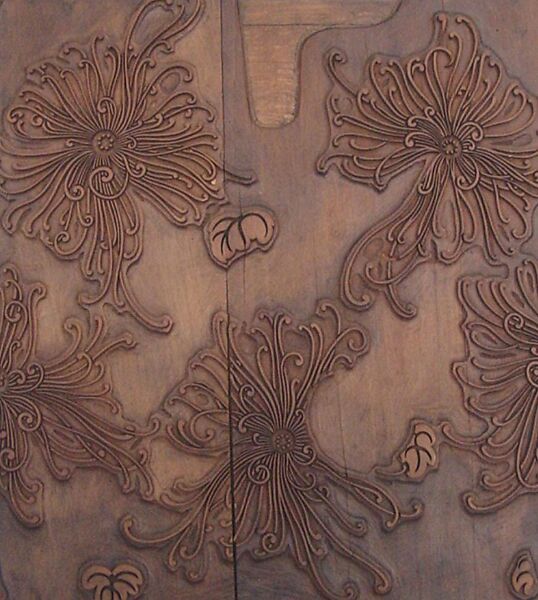 Decorative Carved Wood Panel from Laurelton Hall, Louis C. Tiffany (American, New York 1848–1933 New York), Wood, American 