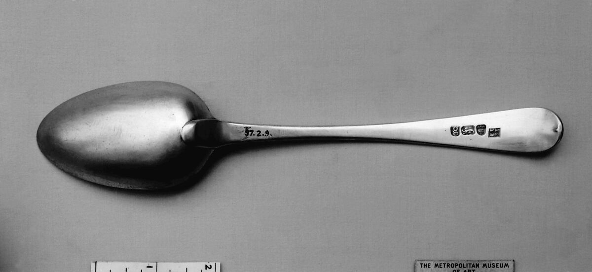 Tablespoon, James Sutton (entered 1780, bankrupt 1784, active until 1793), Silver, British, London 